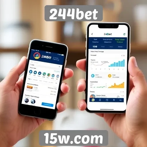 Estatísticas de acessibilidade da 244bet em dispositivos móveis