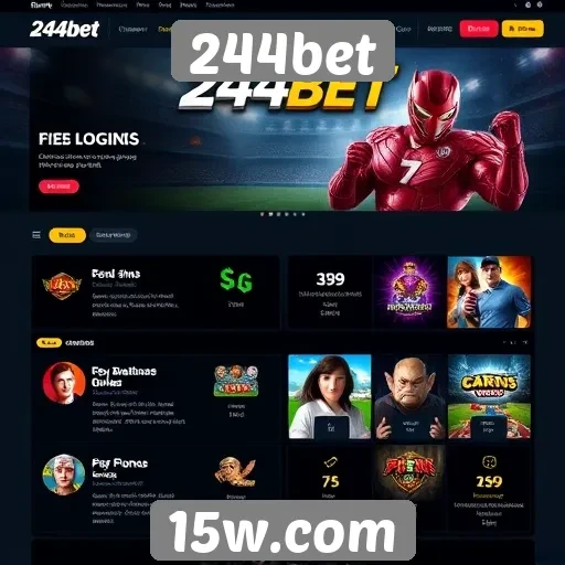 Análise das funcionalidades do site de jogos 244bet