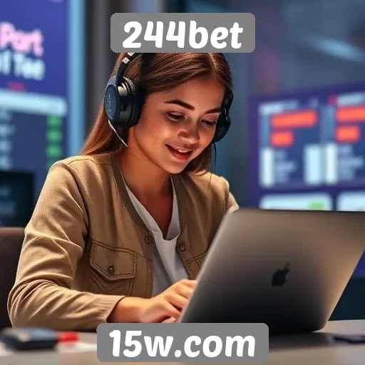 Suporte ao cliente na plataforma 244bet