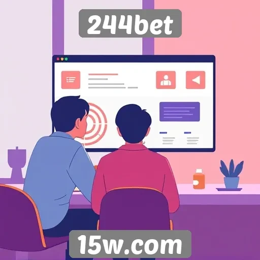 Interface e experiência do usuário no 244bet