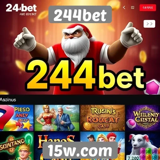Os principais jogos disponíveis na 244bet