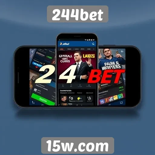 Revisão das funcionalidades mobile do 244bet