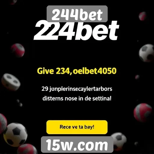Ofertas e bônus na 244bet