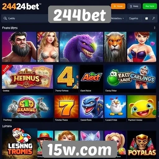 244bet oferece diversidade de jogos online