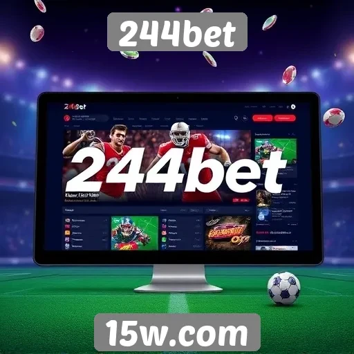 Funcionalidade e design da plataforma 244bet