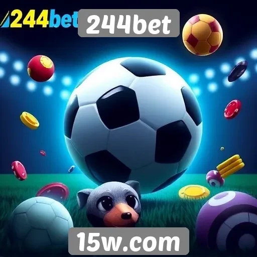 Variedade de jogos disponíveis na plataforma 244bet